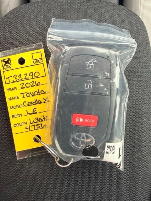 2026 Toyota Corolla Cross LE